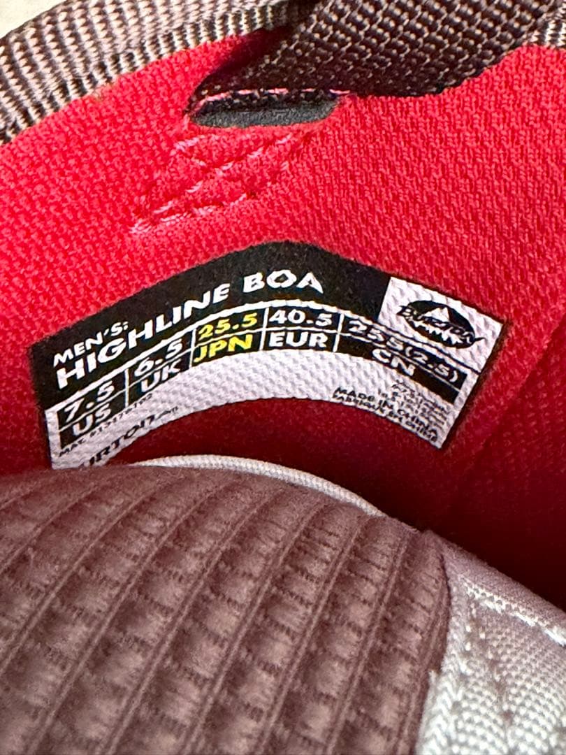 バートン　BURTON　Highline スノーボードブーツ