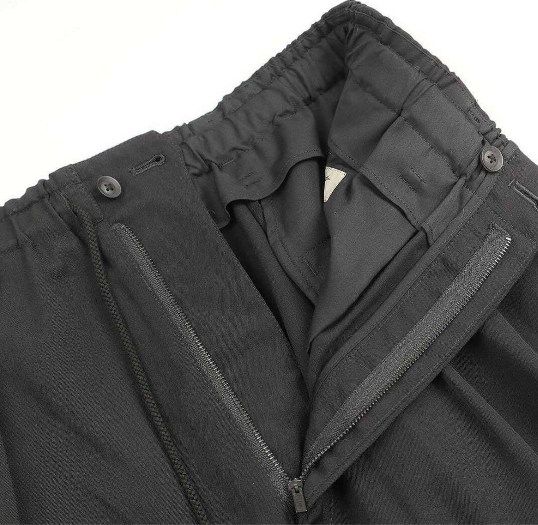 19SS ウールギャバ100% ヨウジヤマモト オム カラスパンツ