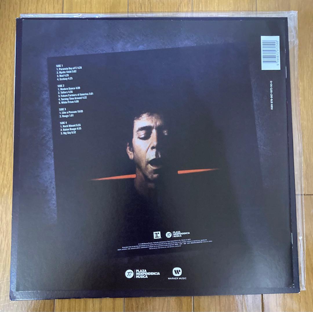 稀少アルゼンチン轟音ルーリード写真集付エクスタシーLou Reedレコード