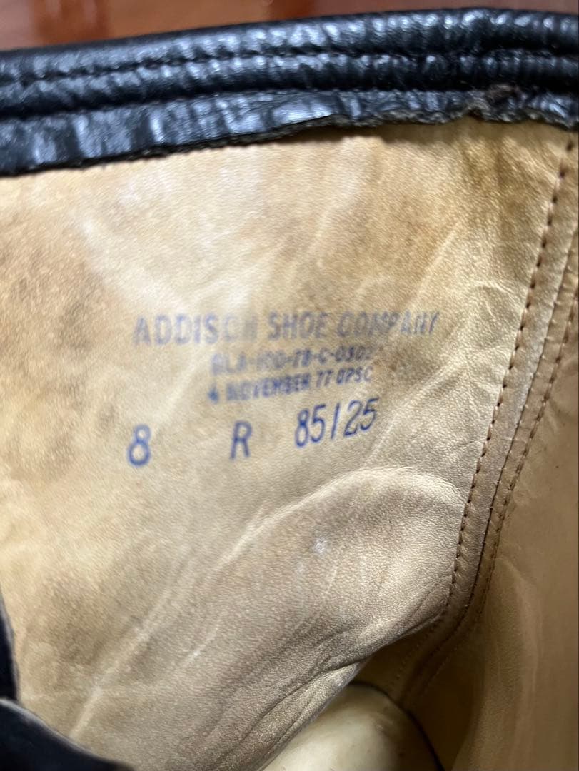 マスク様　addison製 ミリタリーブーツ 8R（26cm）