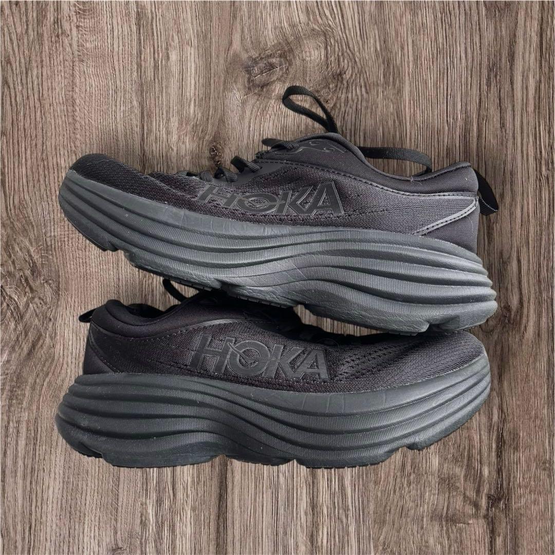 p*i様 m*e様 HOKA ブラック BONDI 8 WIDE/ローカットスニ