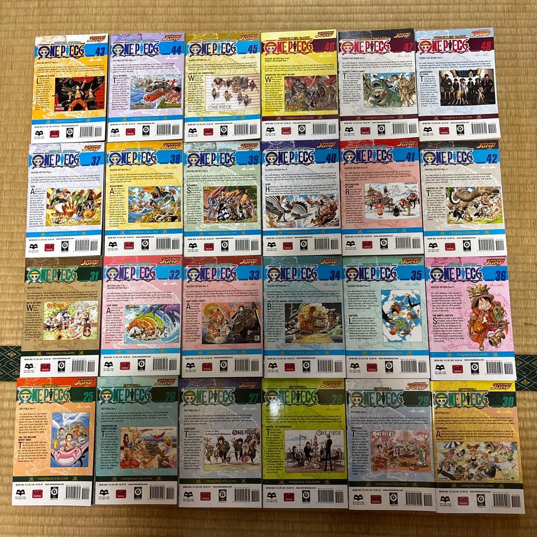 ワンピース漫画英語版1巻〜92巻