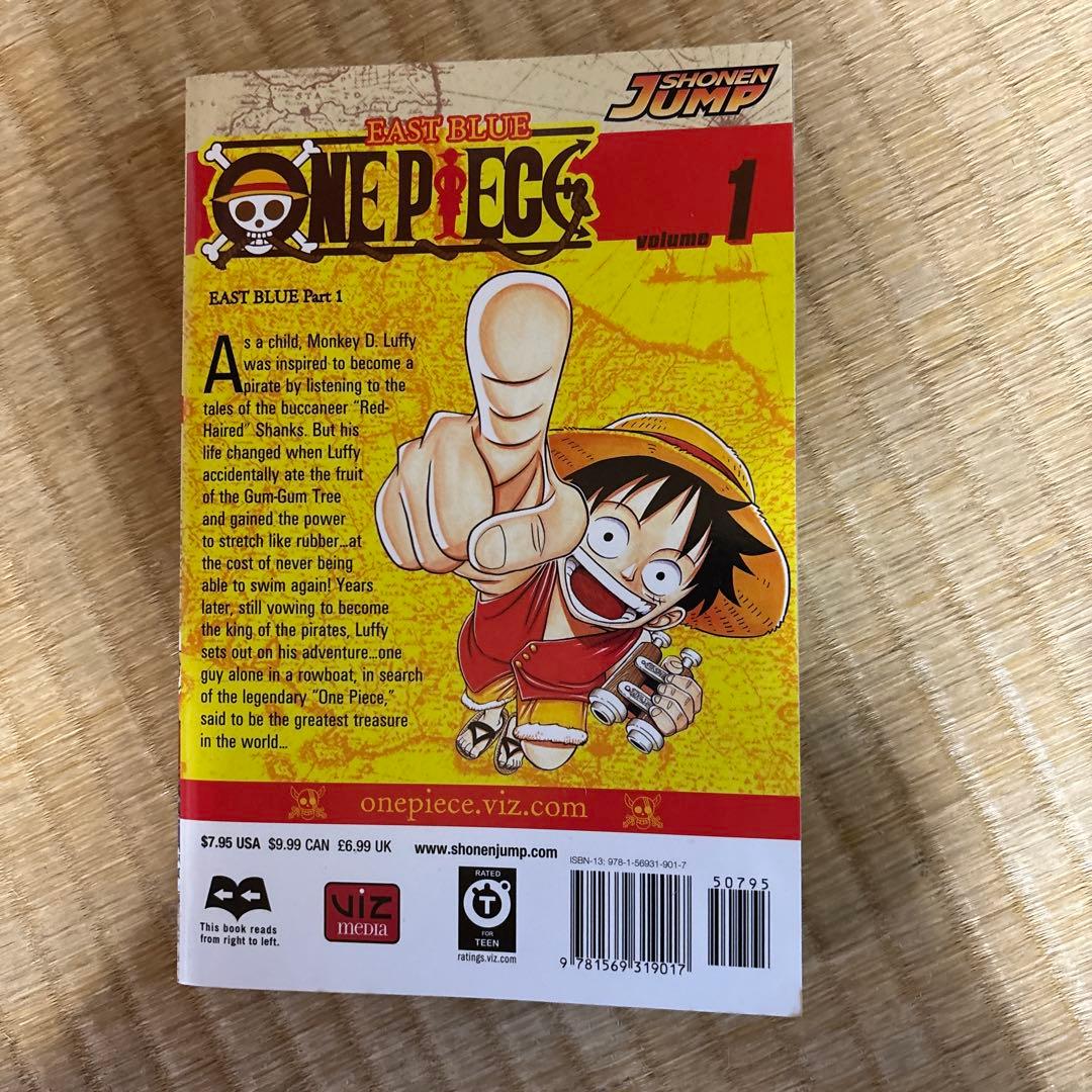ワンピース漫画英語版1巻〜92巻