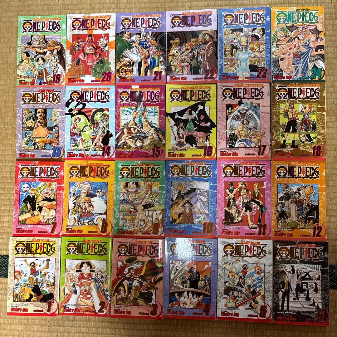 ワンピース漫画英語版1巻〜92巻