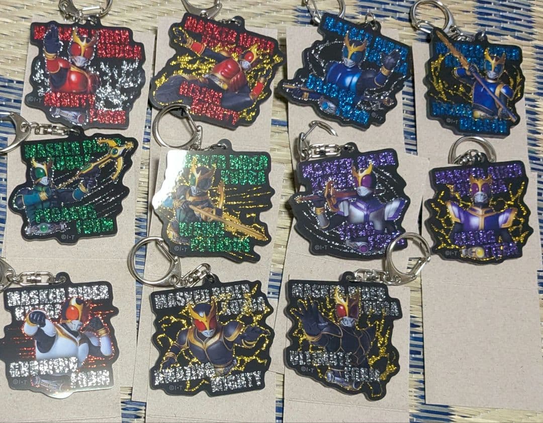 超クウガ展 アクリルキーホルダー　全11種コンプセット