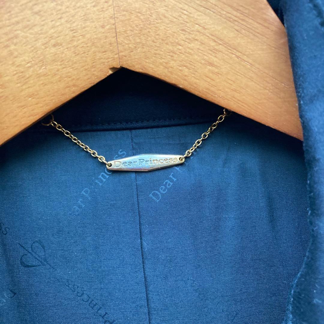 Dear Princess 黒 トレンチコート 38