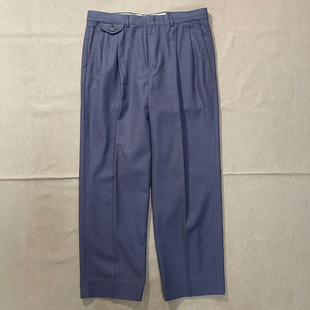 90s エディーバウアー 2タック スラックス ビンテージ usa old 千鳥