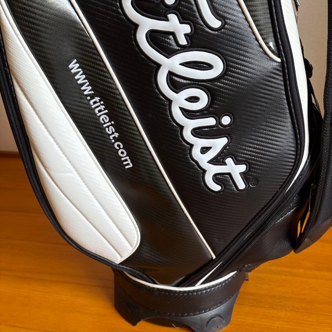 タイトリスト Titieist キャディバッグ ブラック フード無し