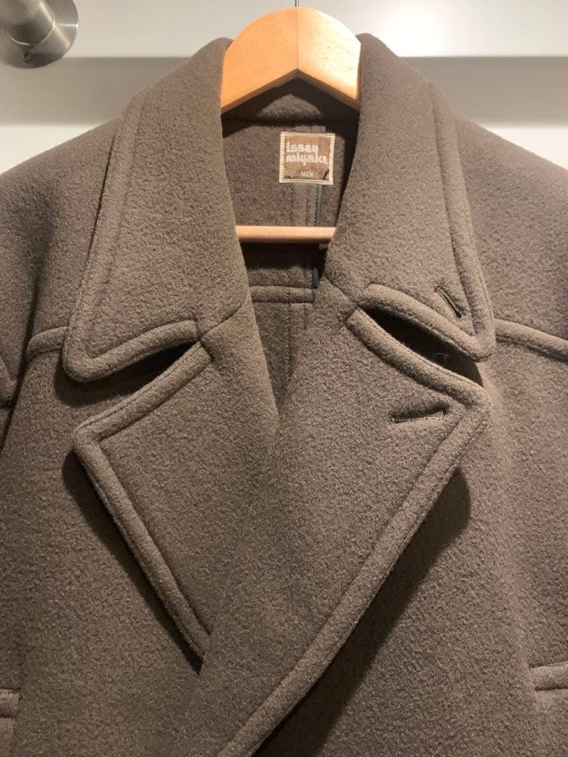 【美品】issey miyake ピーコート ウール