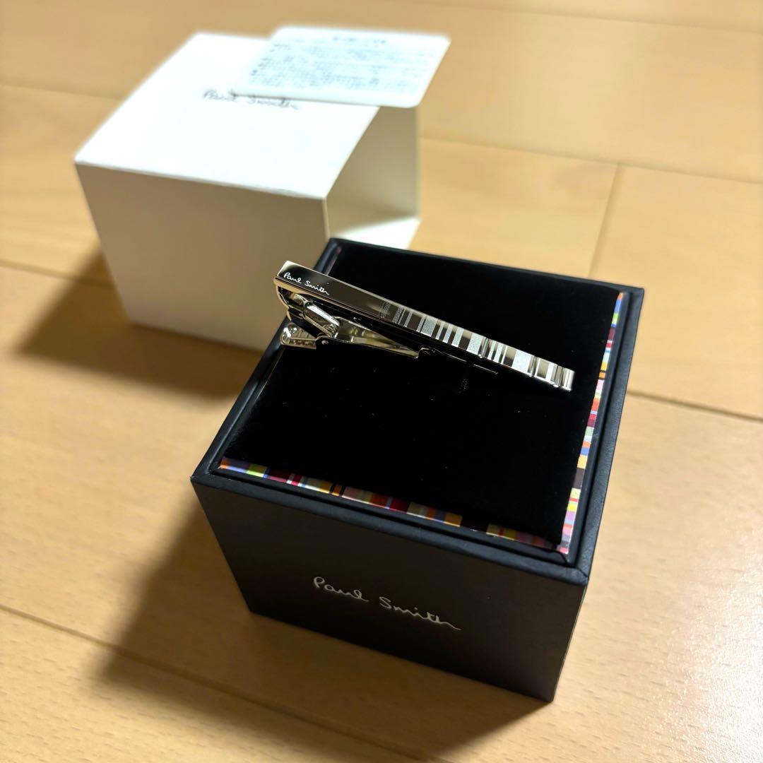 Paul Smith ネクタイピン　新品未使用品　シャドーストライプ