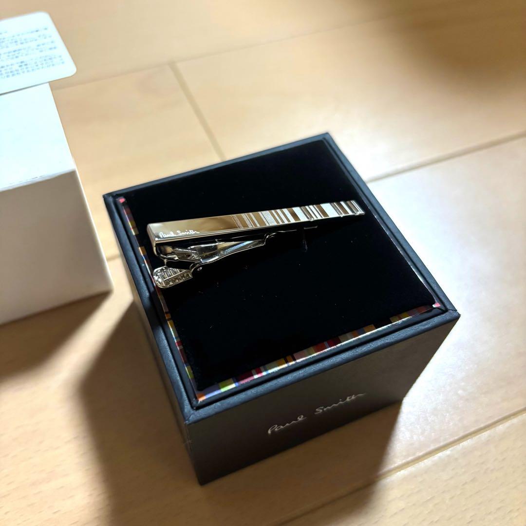 Paul Smith ネクタイピン　新品未使用品　シャドーストライプ
