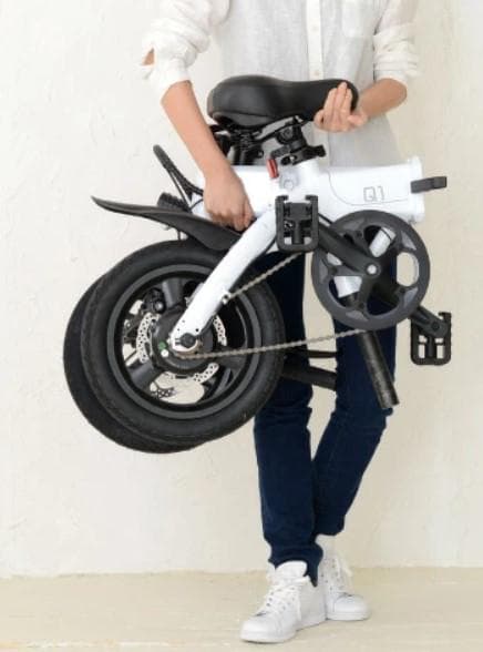 ★新品未使用★ミニベロ★Hold On★電動アシスト自転車★ホワイト★