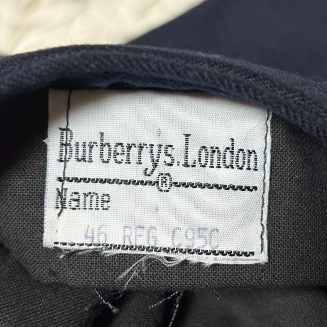 美品 バーバリーズ テーラードジャケット ダブル 金ボタン