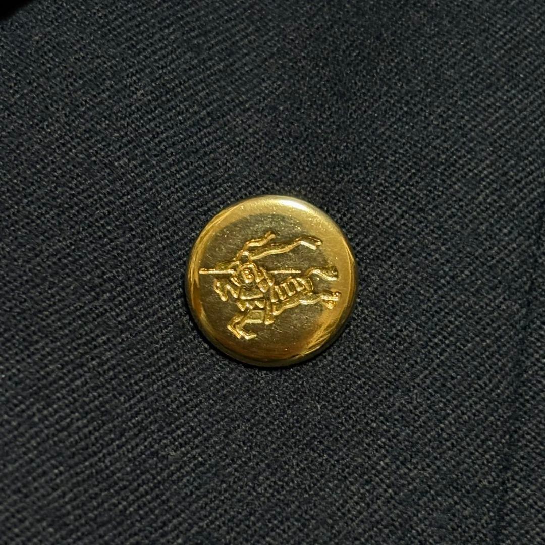 美品 バーバリーズ テーラードジャケット ダブル 金ボタン