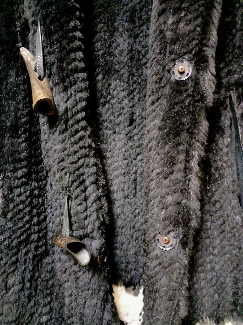 BACKLASH ラビットファー コート ダッフル