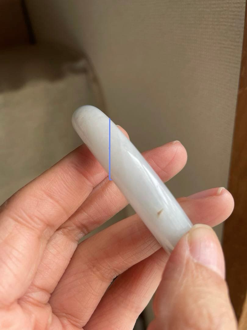 新入荷 ミャンマー 翡翠バングル 氷糯 55-57