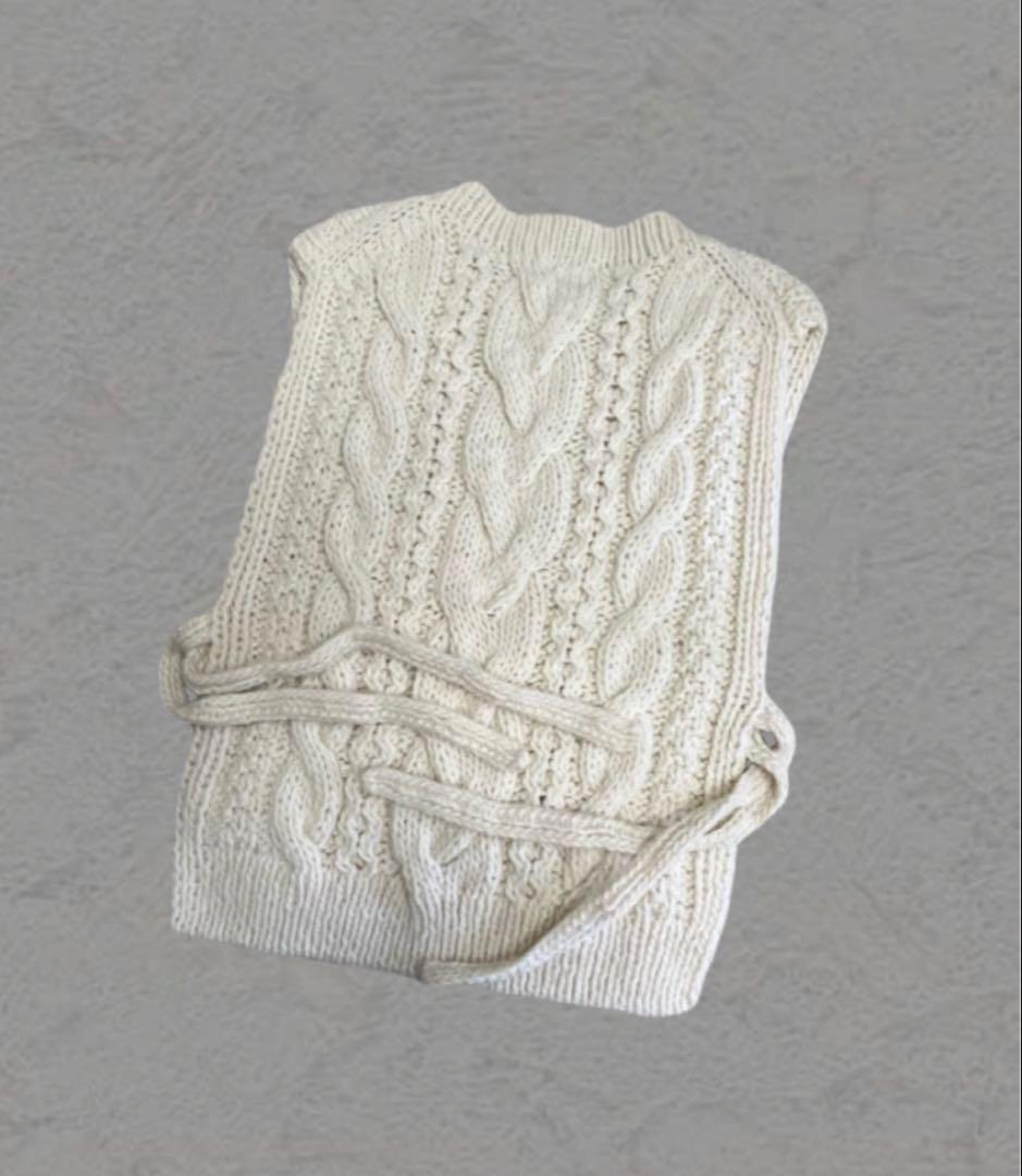 【専用】かぐれ　ペルーアランニットベスト