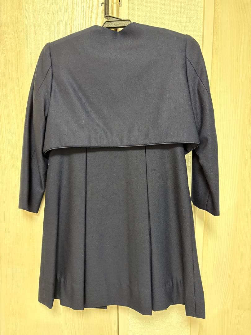 familiar お受験　セットアップワンピース　115cm ネイビー