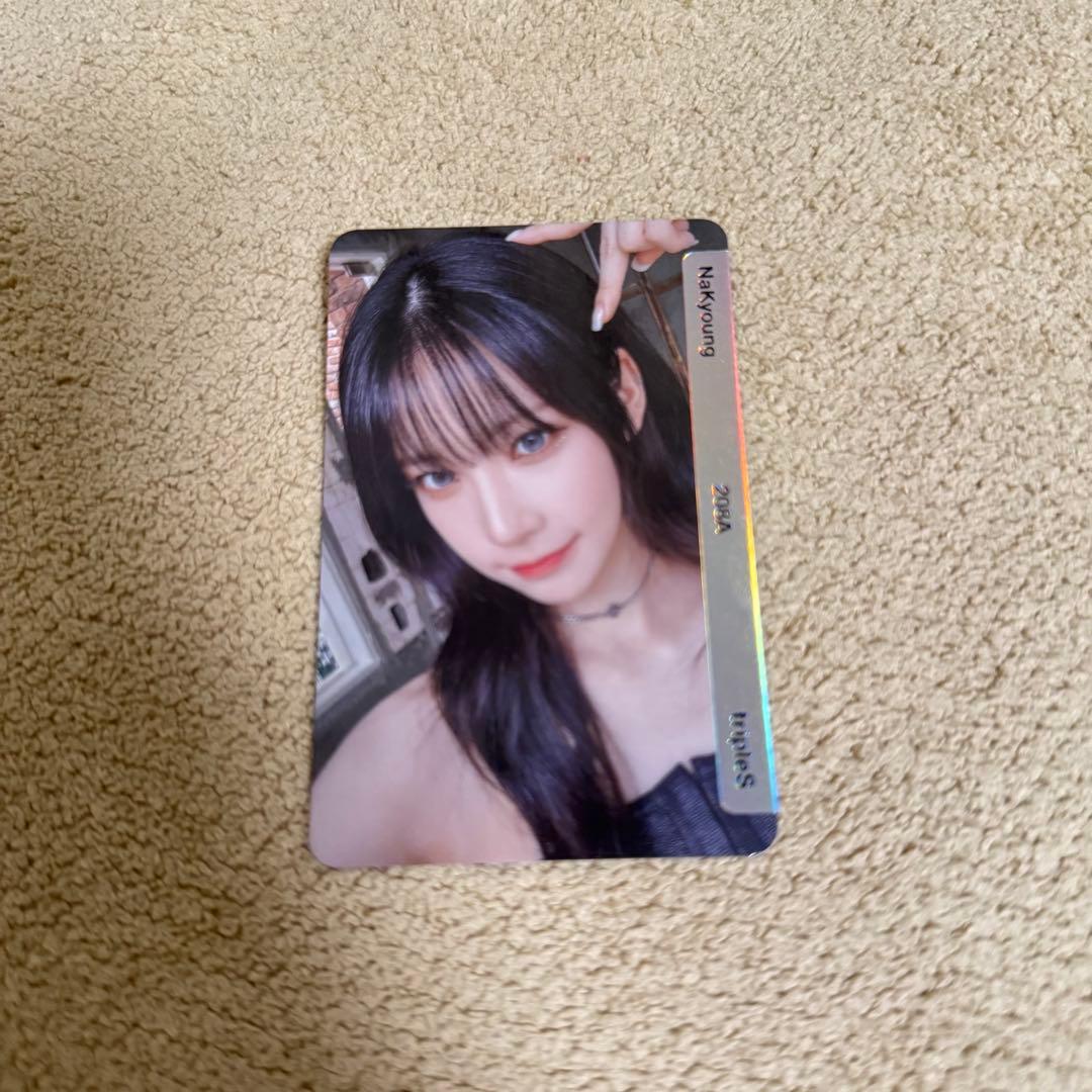 triples ナギョン　208A object evolution トレカ