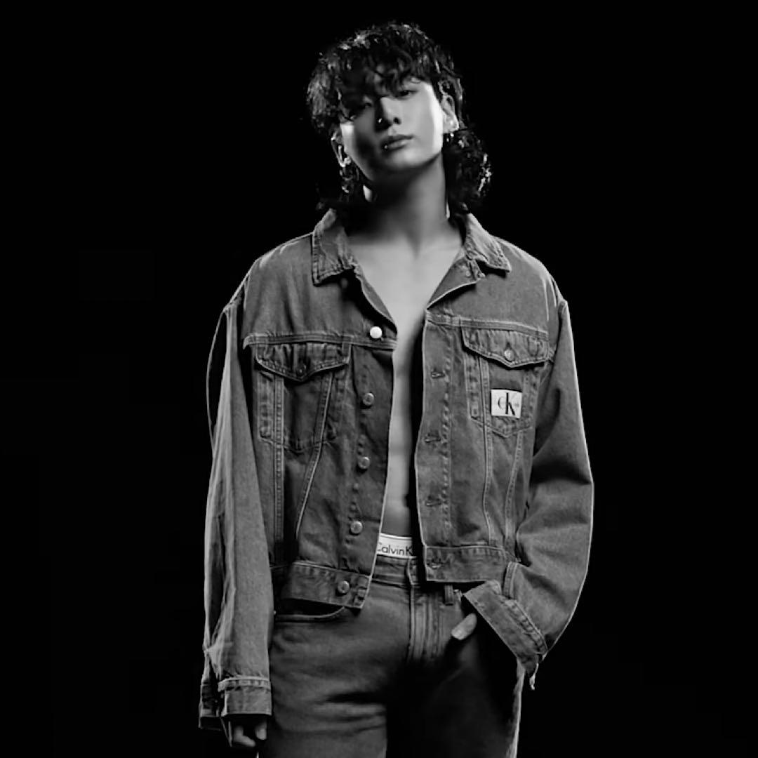 8*様 80s カルバンクライン 先染め ブラックデニムジャケット ビンテージ常