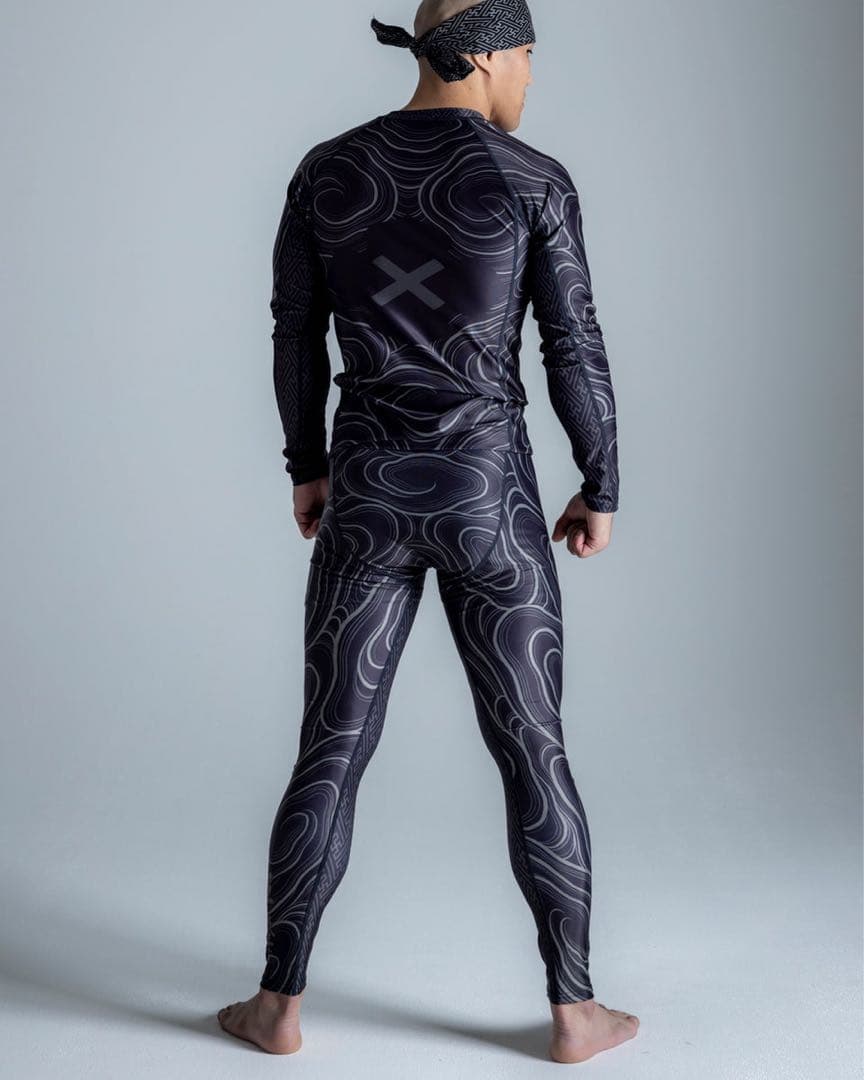 RVCA krazy bee レギンス　トレーニング　格闘技　フィットネス