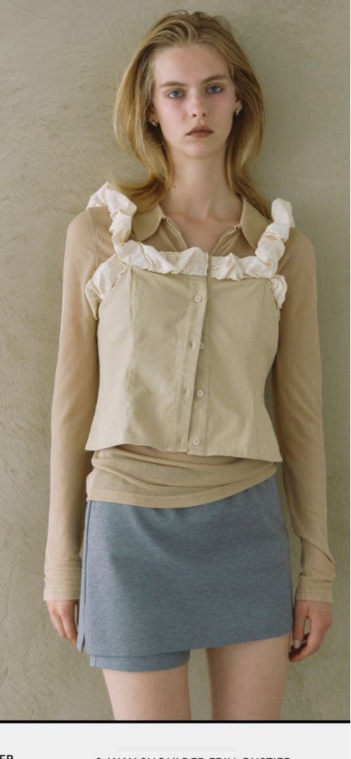 スカートwithハーフレギンスシールームリン