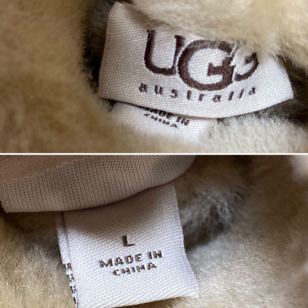 美品 UGG Turn Cuff Glove シープスキン 手袋 L