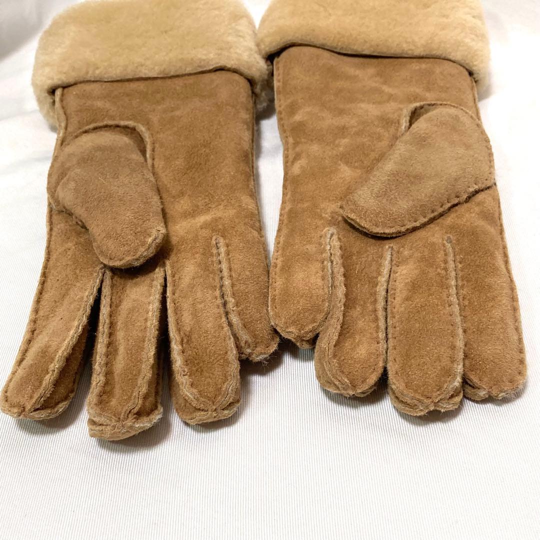 美品 UGG Turn Cuff Glove シープスキン 手袋 L