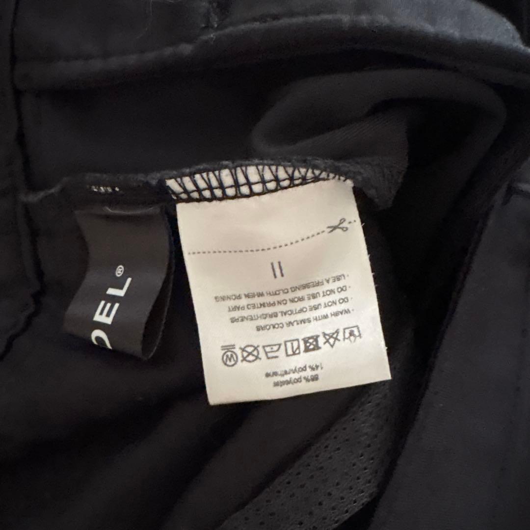 BANDAL ゴルフ　 ボタン付き黒スカート