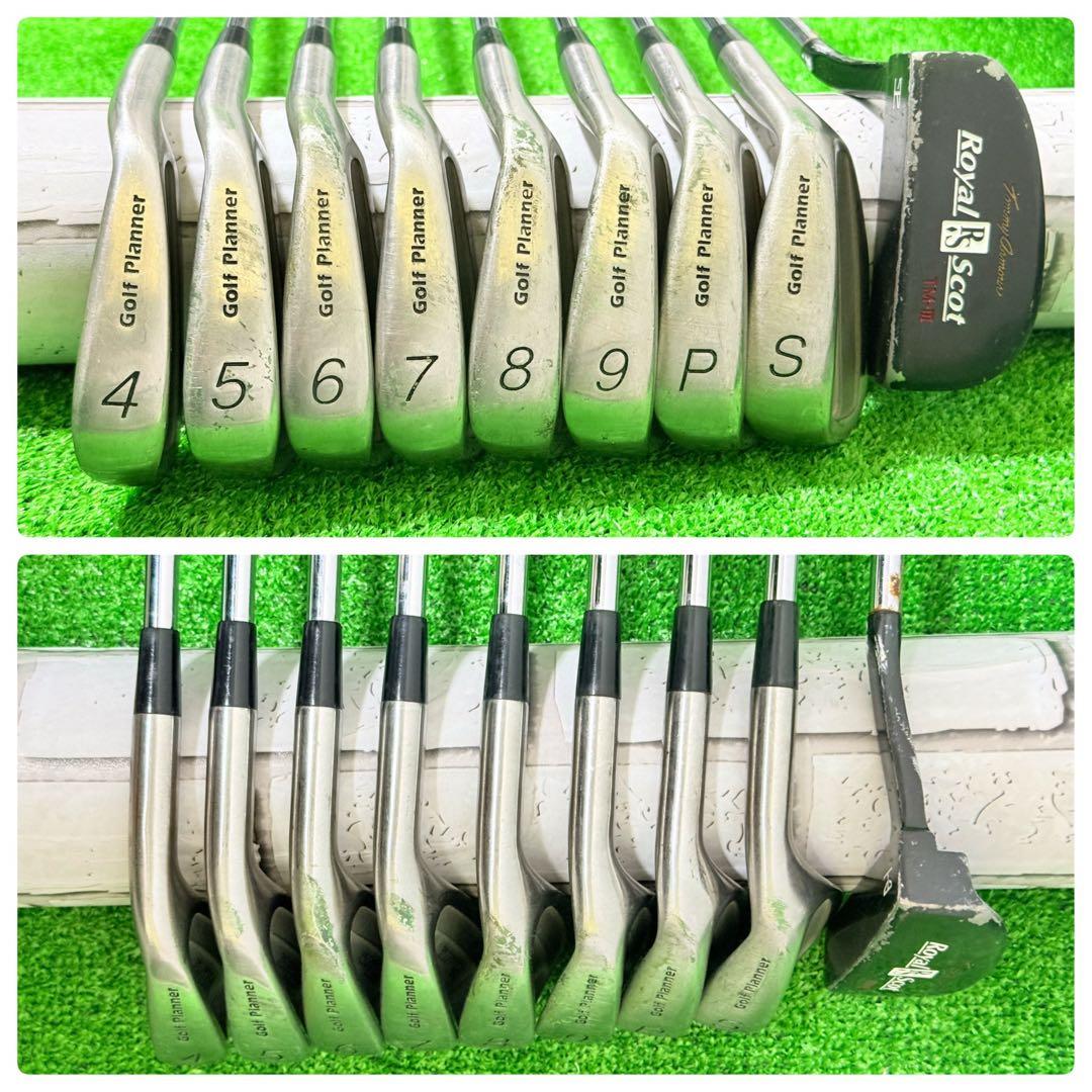 ゴルフプランナー 統一 初心者 メンズ ゴルフクラブセット フルセット 一式