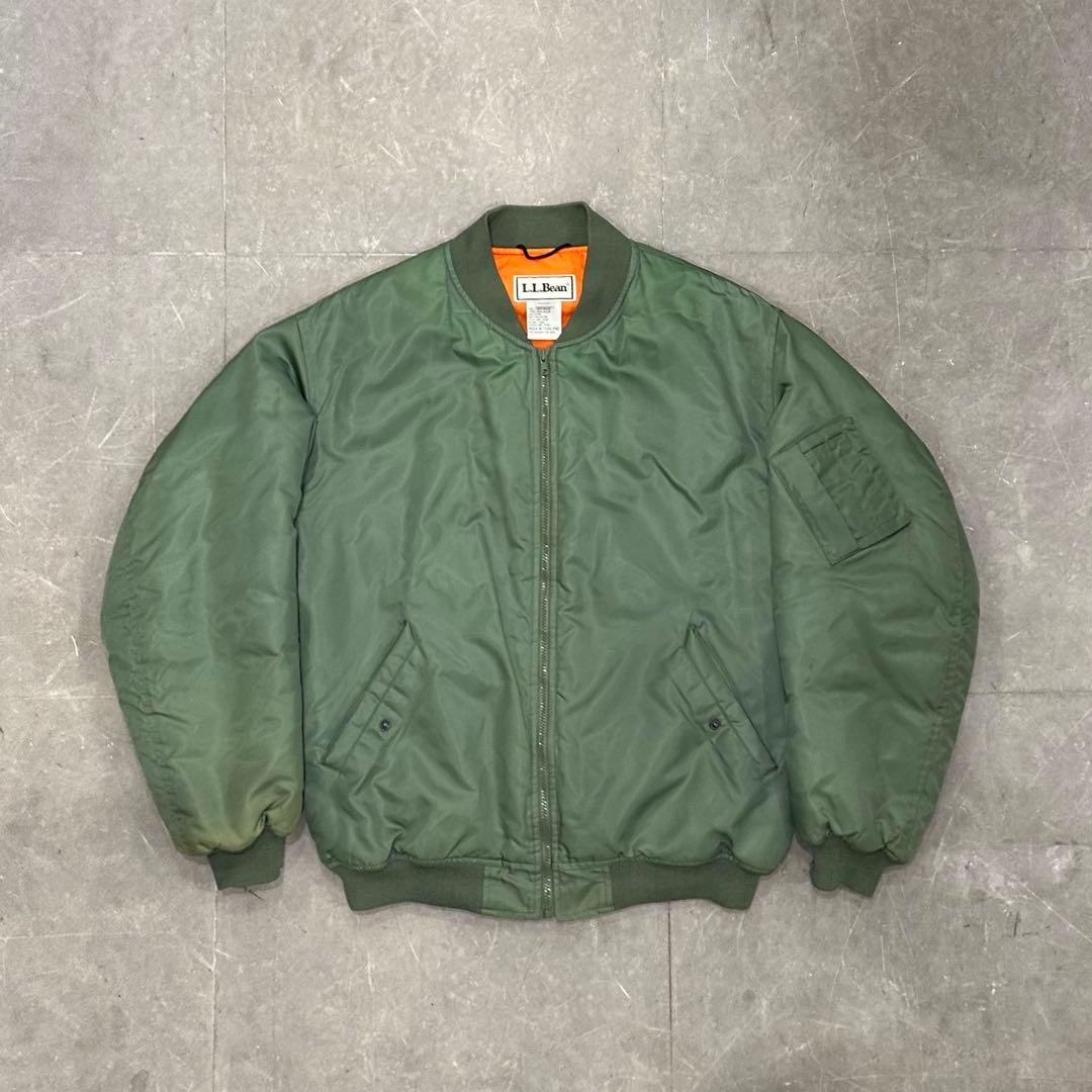L.L.Bean MA-1 フライトジャケット オリーブグリーン