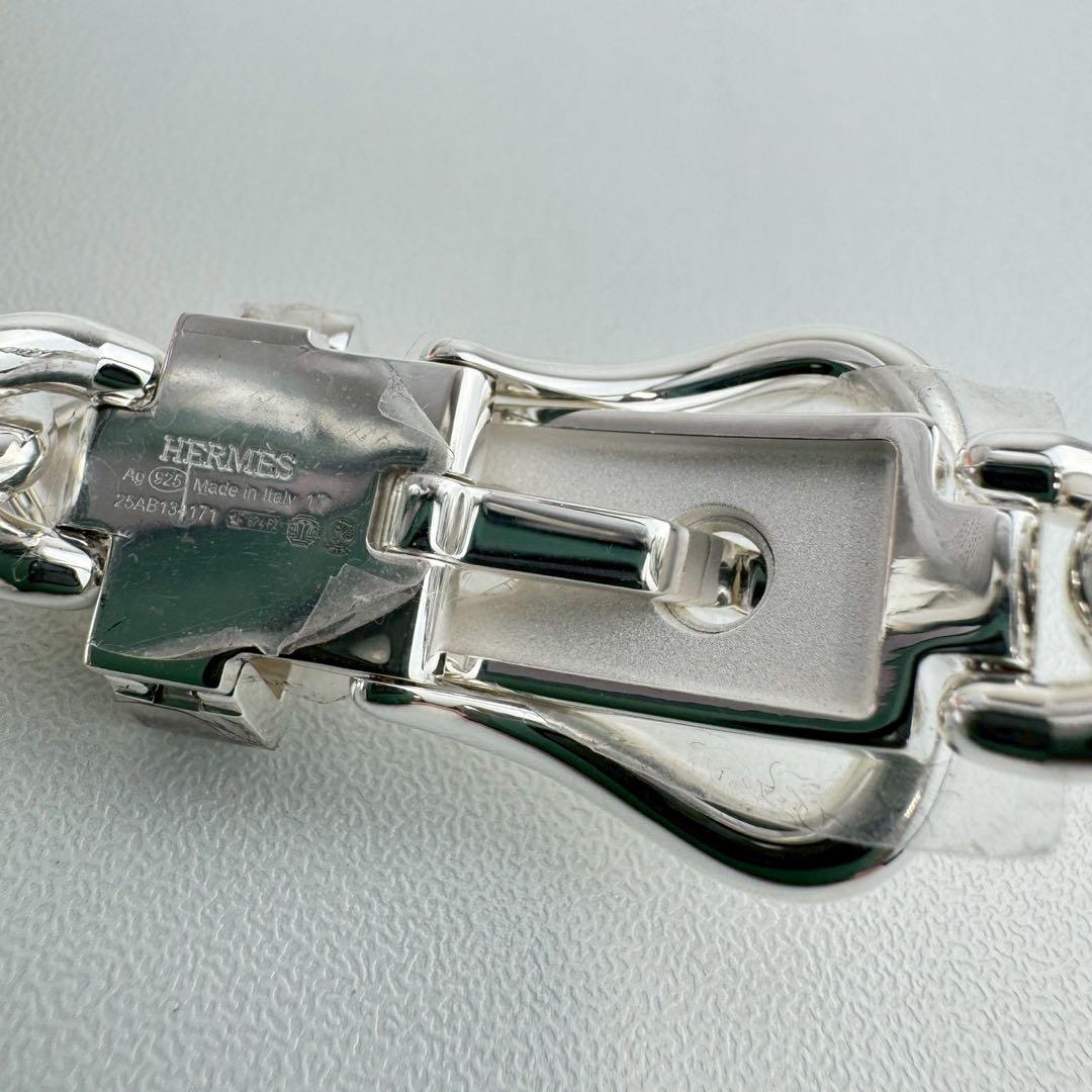 新品未使用　HERMES エルメス　プックルセリエブレスレットTGM