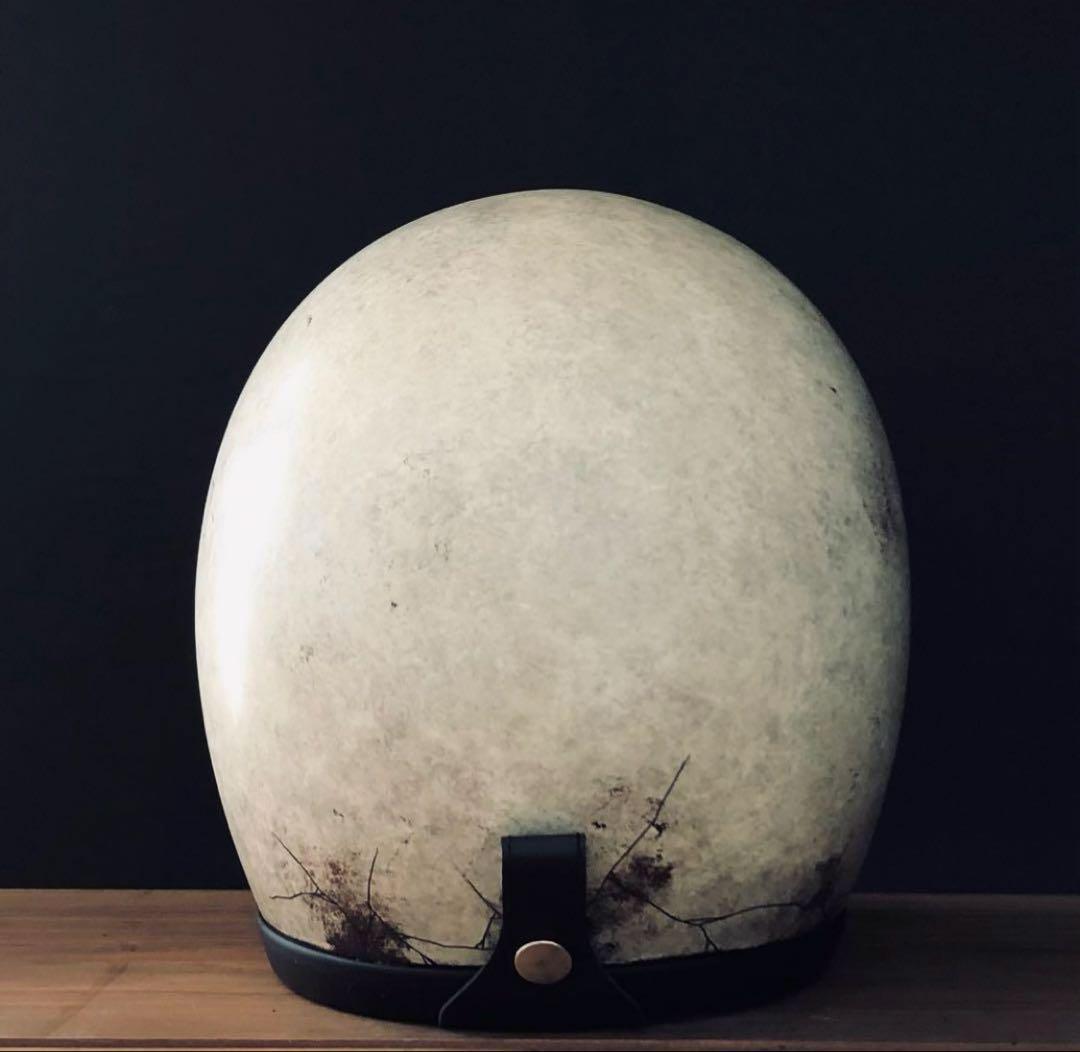 【破格❗️】ジェットヘルメット　オーシャンビートル風　ビンテージ加工