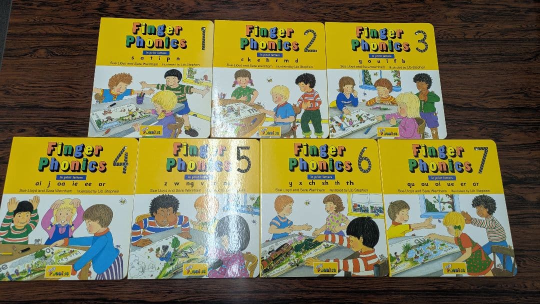 Finger Phonics1〜7セット