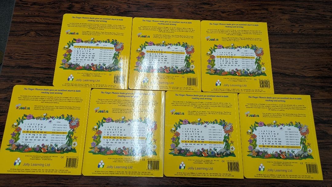 Finger Phonics1〜7セット