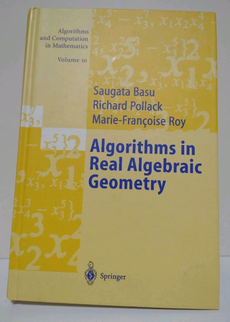 洋書 Algorithms in Real Algebraic Geometry