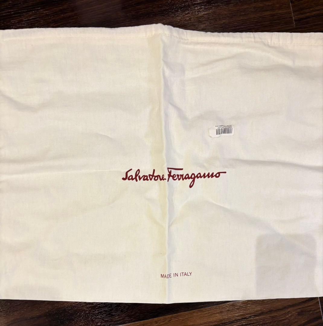 Salvatore Ferragamo ダークブラウン トートバッグ