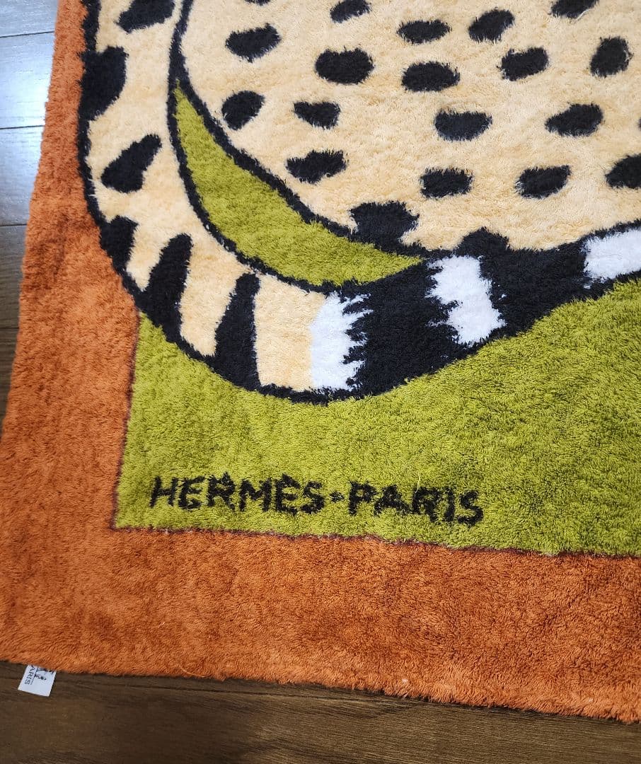 HERMES 美品 希少!!超超!!大判 特大!!ビーチタオル ヴィンテージ