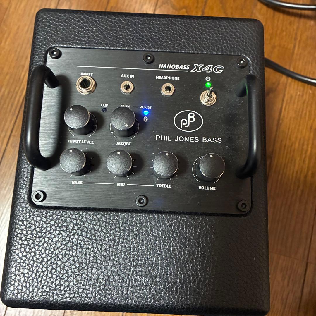 now shika NANOBASS X4C ベース用アンプ