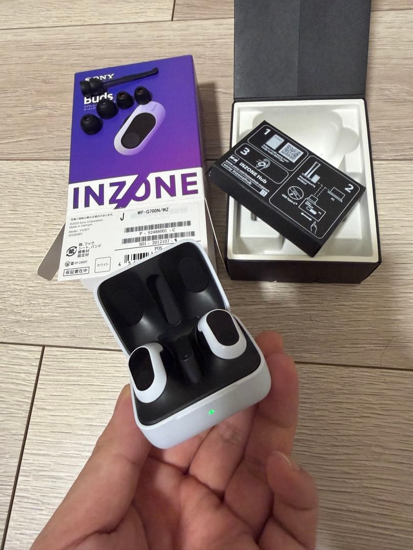SONY ワイヤレスイヤホン　INZONE Buds