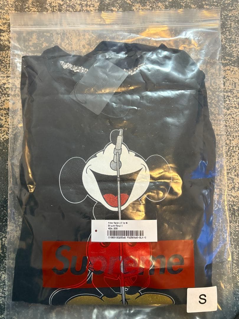 トップス supreme Number(N)ine Mickey Mouse Raglan