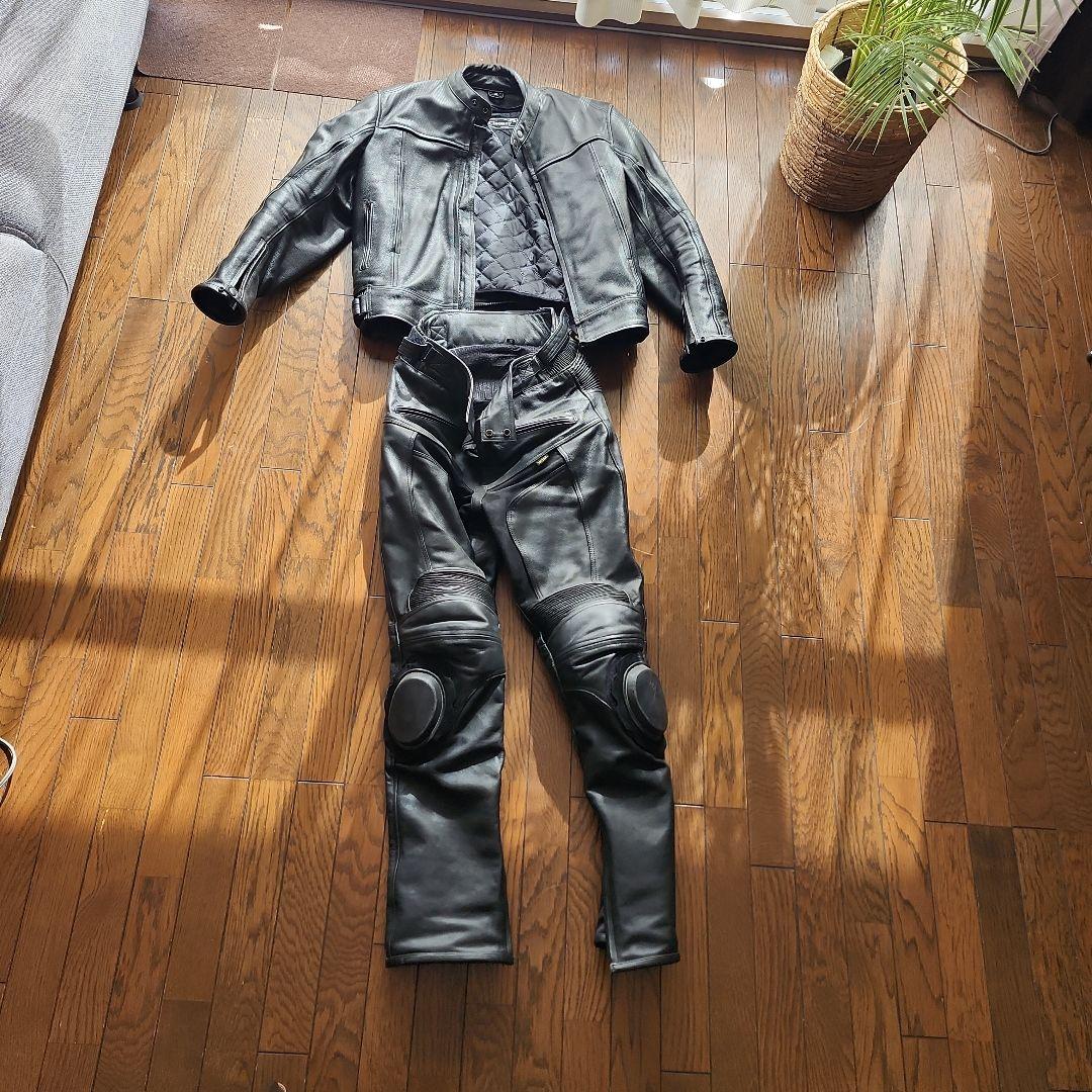 【専用】　Clooney クルーニー　バイク用レザージャケット　レザーパンツ