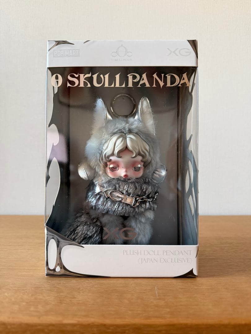 【日本限定】SKULLPANDA XG ぬいぐるみペンダント スカルパンダ