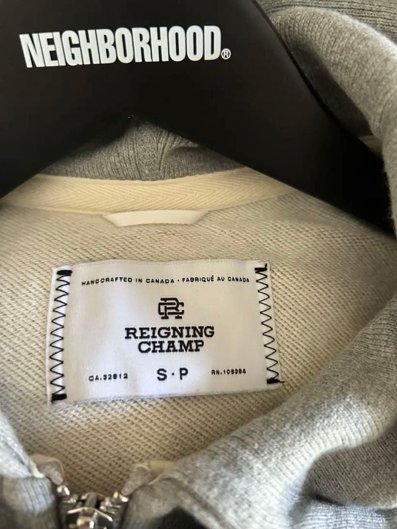 REIGNING CHAMP 上下セット　スウェットグレー　S