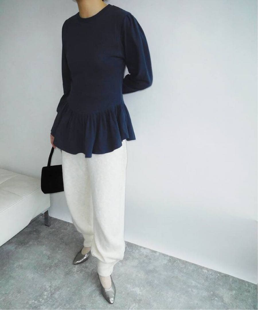 EDIT.FOR LULU angielala LULU ペプラムスウェット