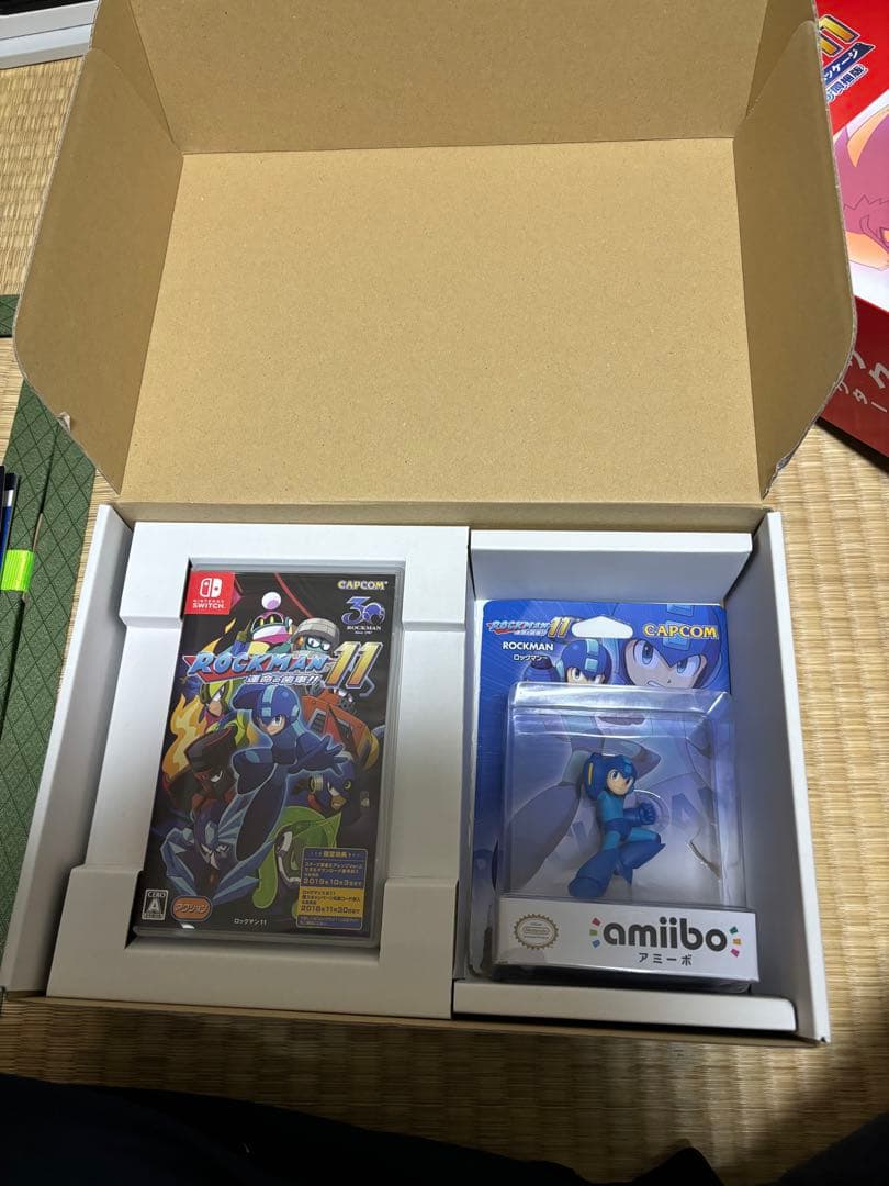 ロックマン11運命の歯車‼︎コレクターズパッケージ amibo同梱版