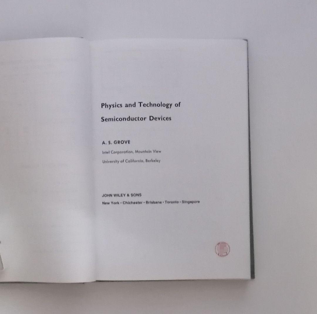 PHYSICS AND TECHNOLOGY OF　SEMICONDUCTOR