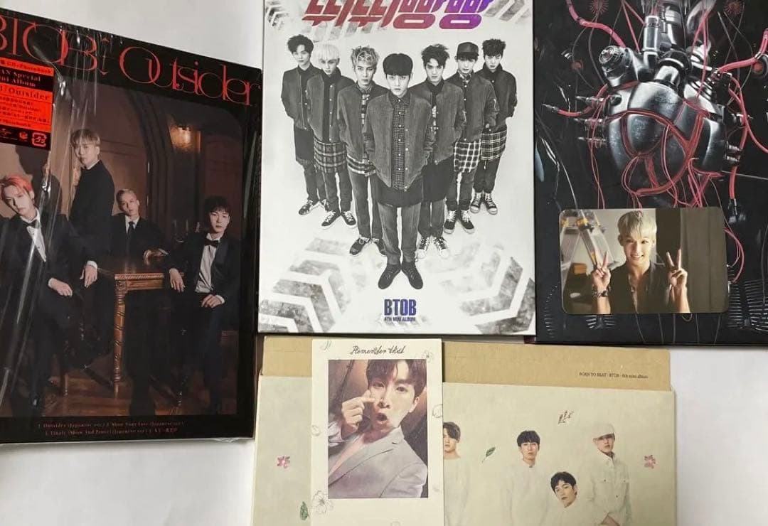 BTOB CD アルバム トレカ　まとめ売り