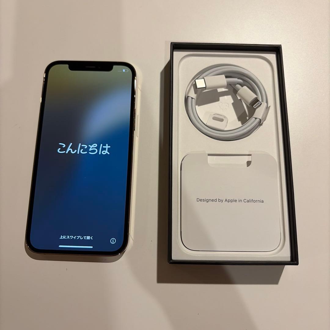 【美品】iPhone12pro 256GB 本体 ゴールド