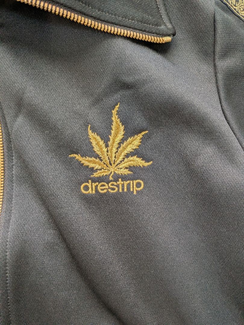 【drestrip】ドレストリップ 百式ジャージ 黒 金 М